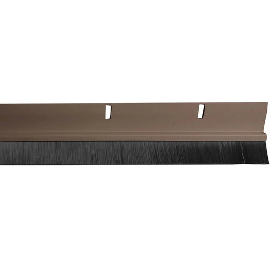 Pack 100 und - Sello Inferior Puerta (cepillo) Café 1mt